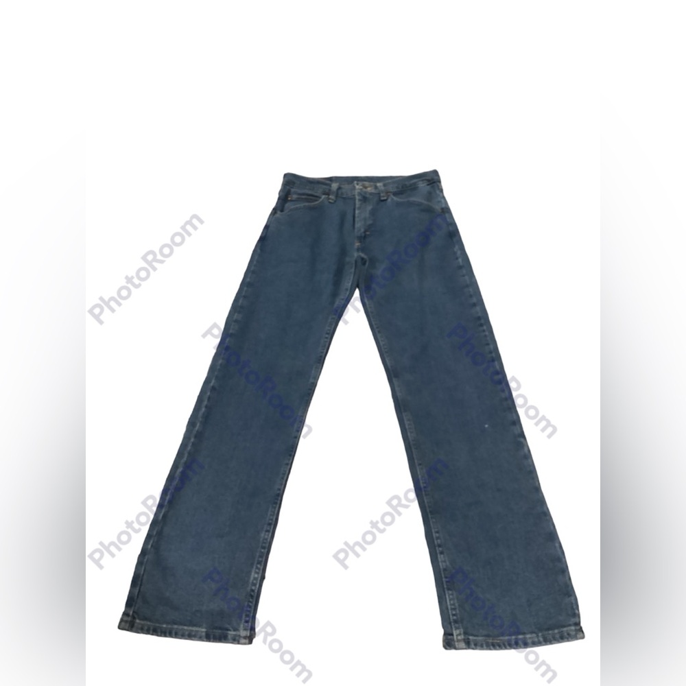 Wrangler Mens‎ Jeans Medium Wash Denim Straight Leg 30x32 1096FXVDB